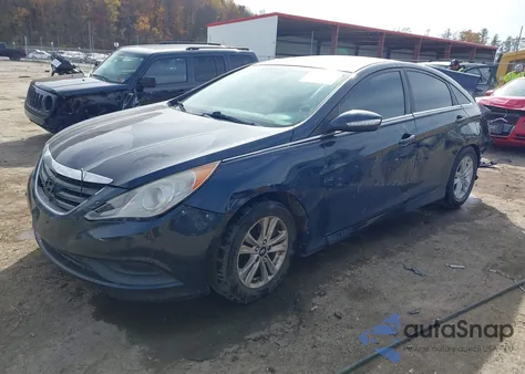 2014 Hyundai Sonata Gls from USA, damaged, VIN 5NPEB4AC9EH932241